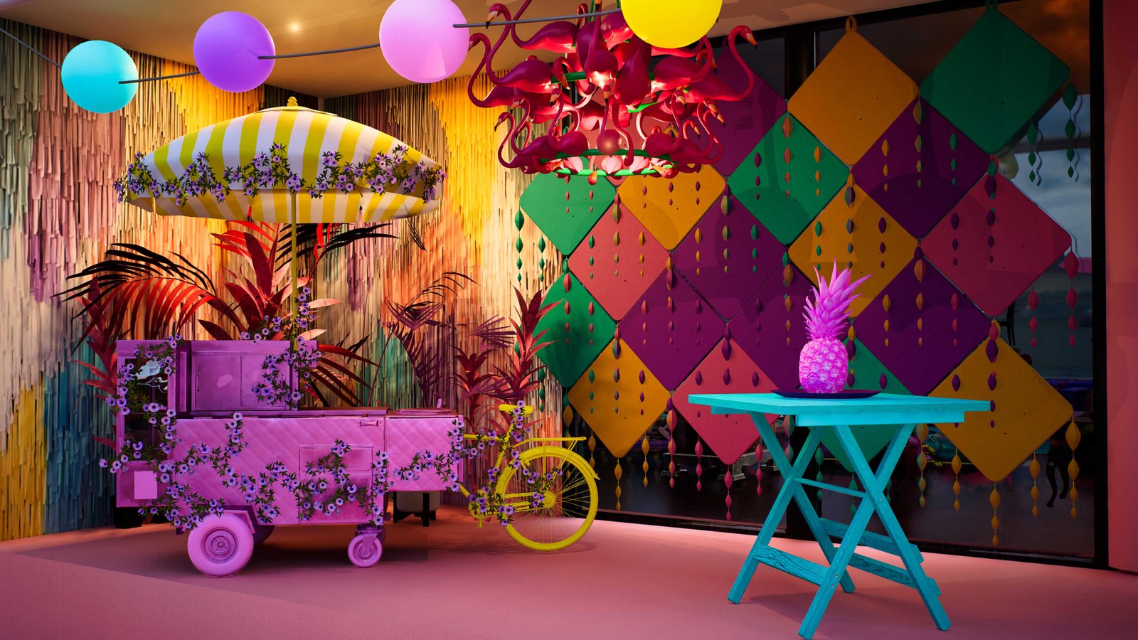 Bomba Estéreo &mdash; Stage Render 01